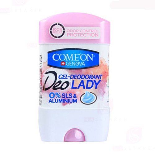 ژل دئودورانت زنانه کامان - Comeon Deo Lady Gel Deodorant 75ml - کد1826